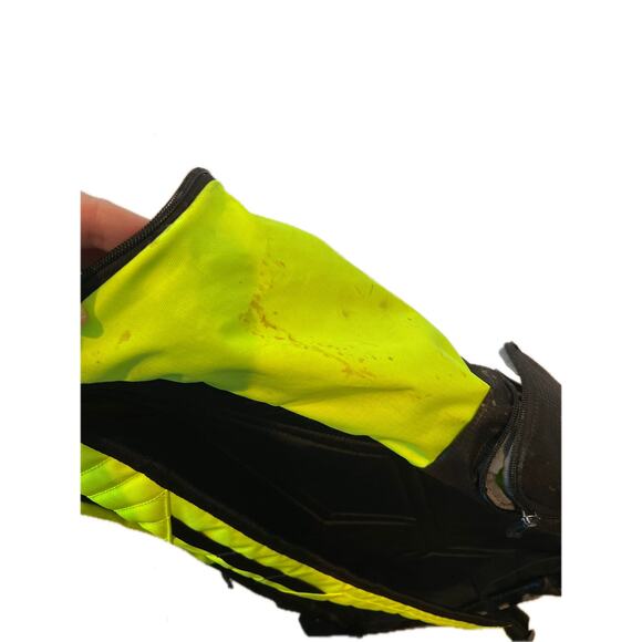 Under Armour Top Loading Black Yellow Green B-Ball Backpack - Picture 5 of 6